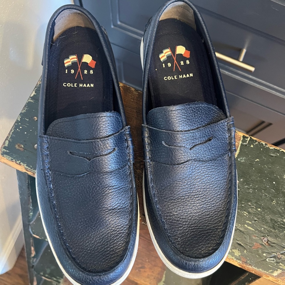 Cole Haan Men's Navy Loafers